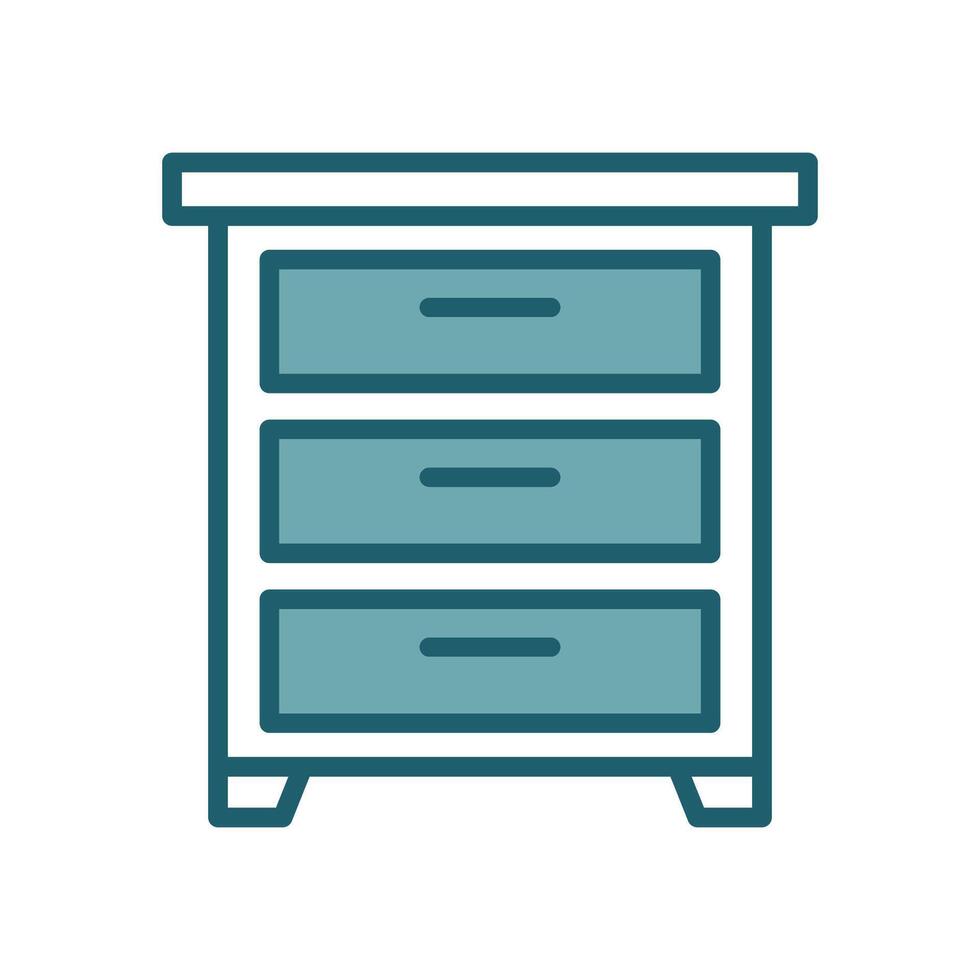drawer icon design template simple and clean vector
