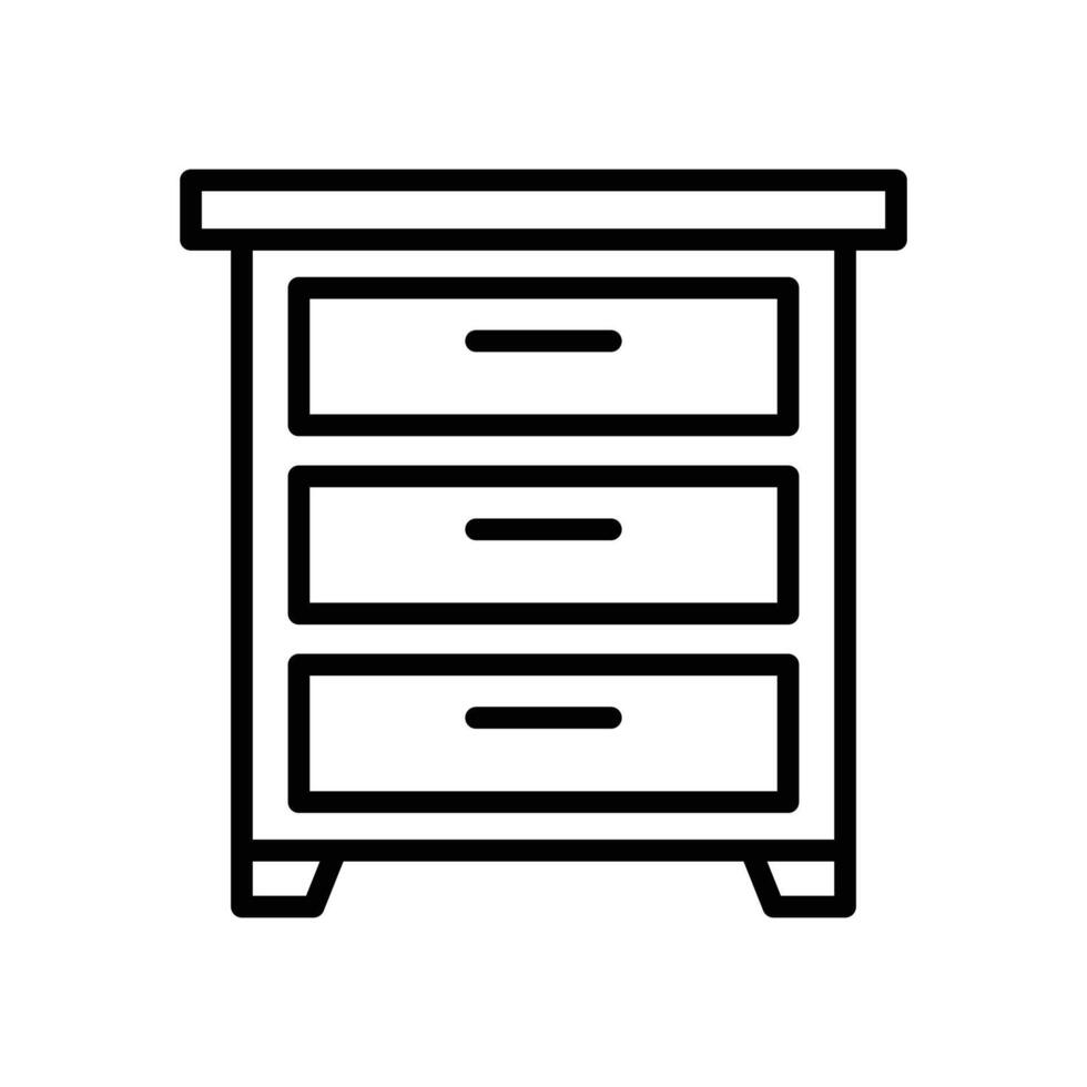 drawer icon design template simple and clean vector