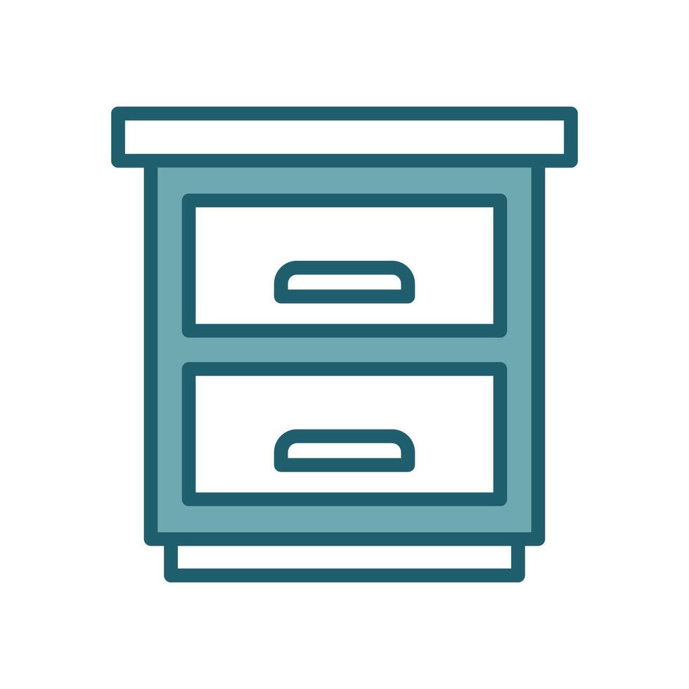 drawer icon design template simple and clean vector