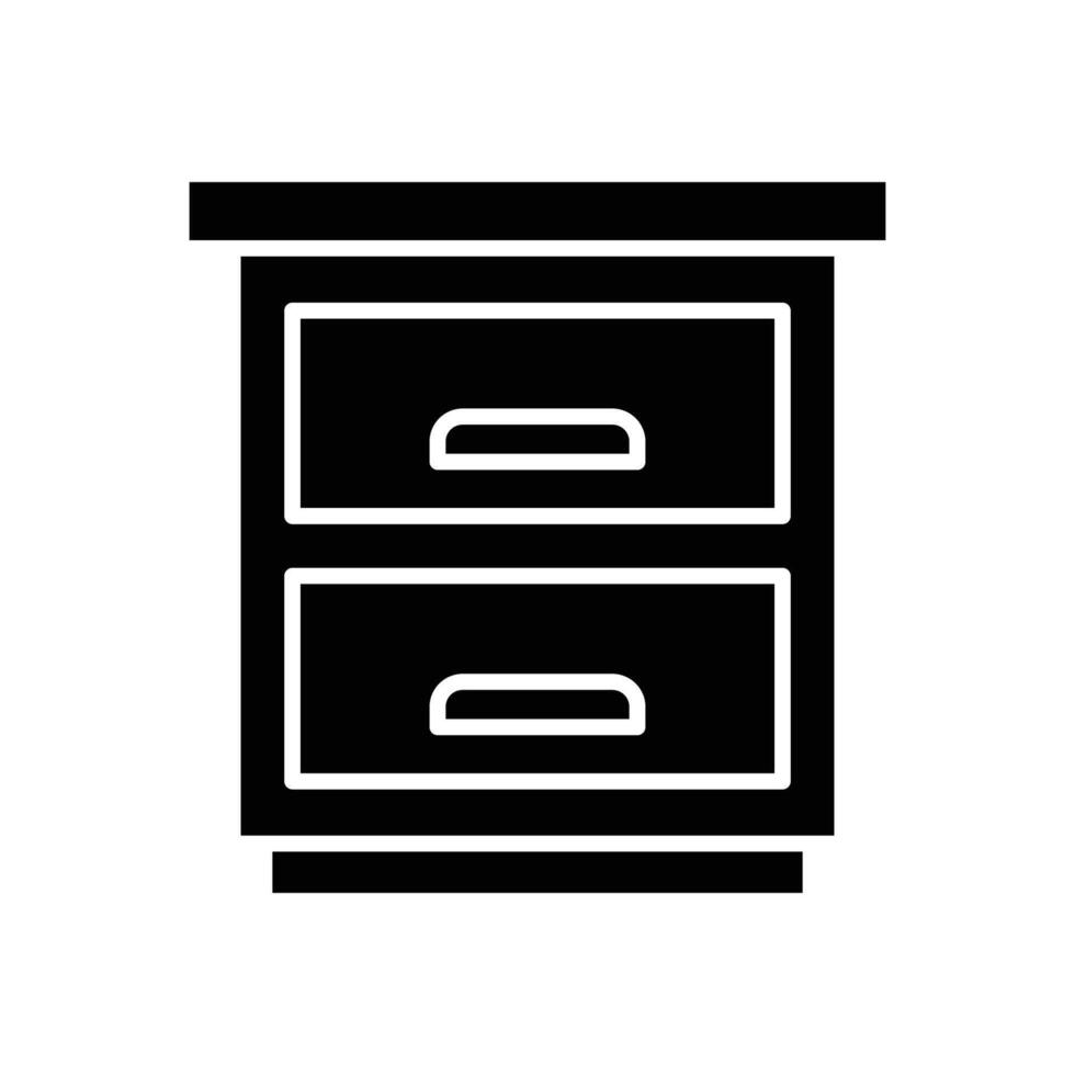 drawer icon design template simple and clean vector