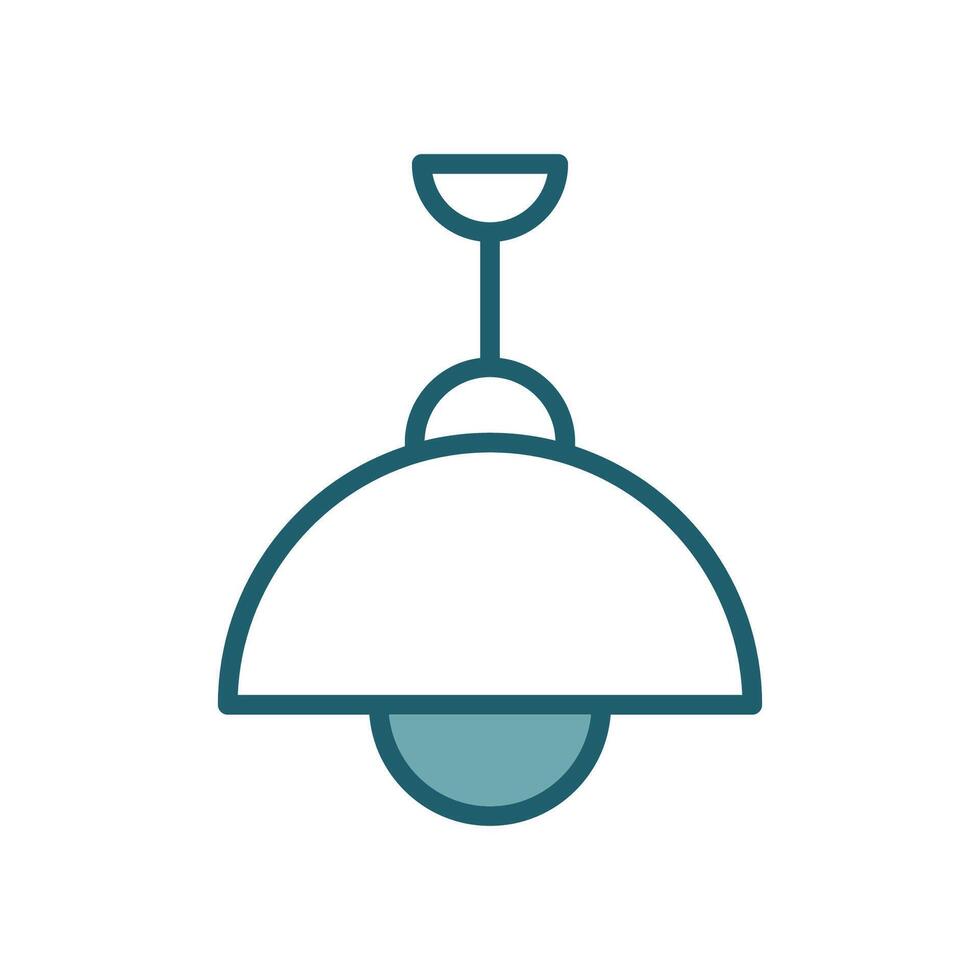hanging lamp icon design template simple and clean vector