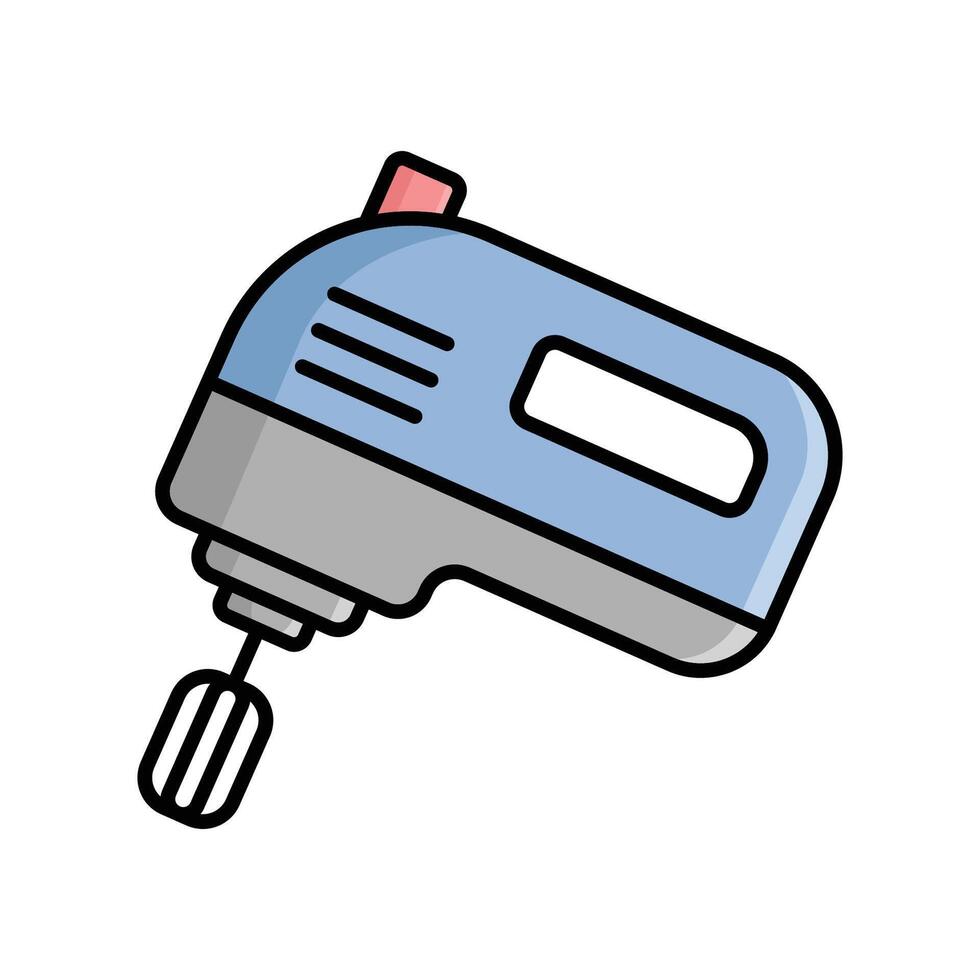 hand electric mixer icon design template simple and clean vector