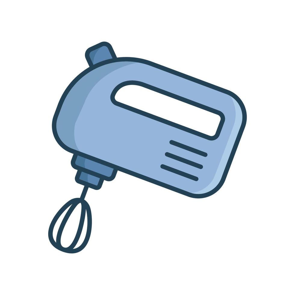 hand electric mixer icon design template simple and clean vector