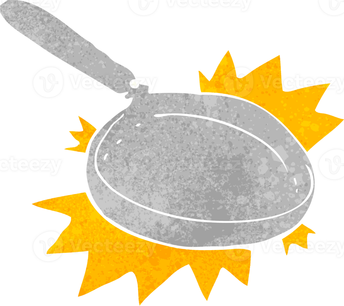 tekenfilm frituren pan png