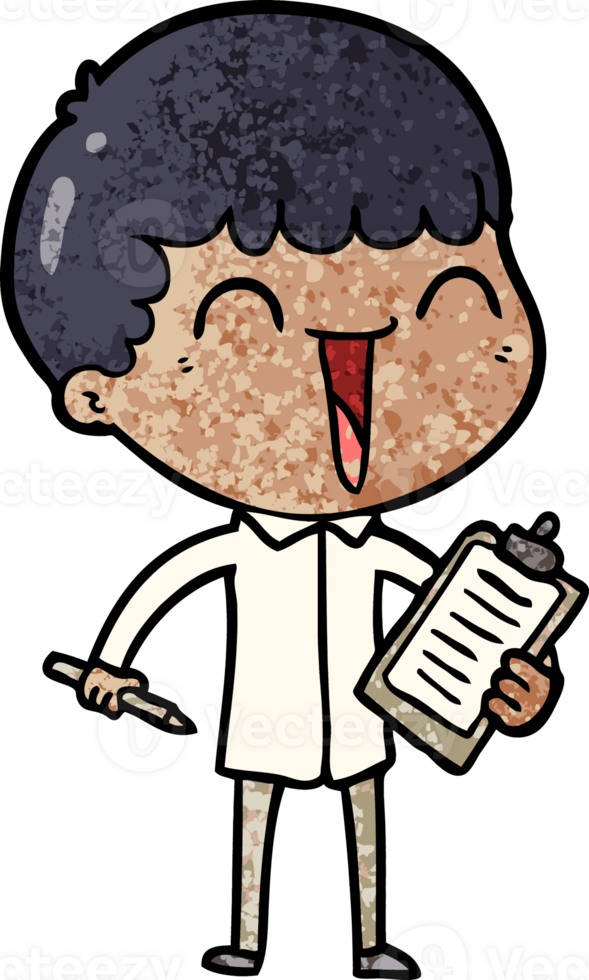 cartoon happy man png