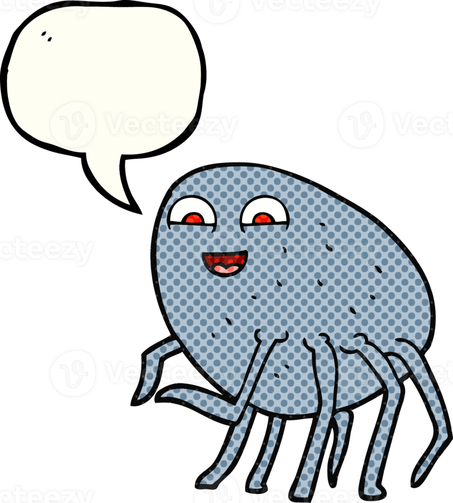 hand drawn comic book speech bubble cartoon tick png