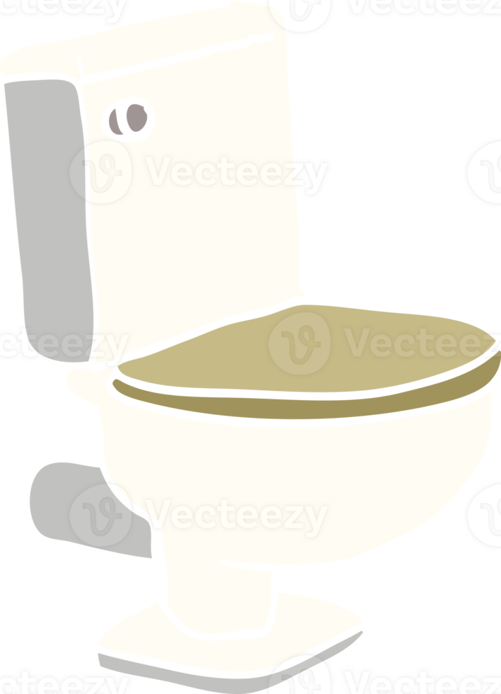 dessin animé doodle toilettes fermées png