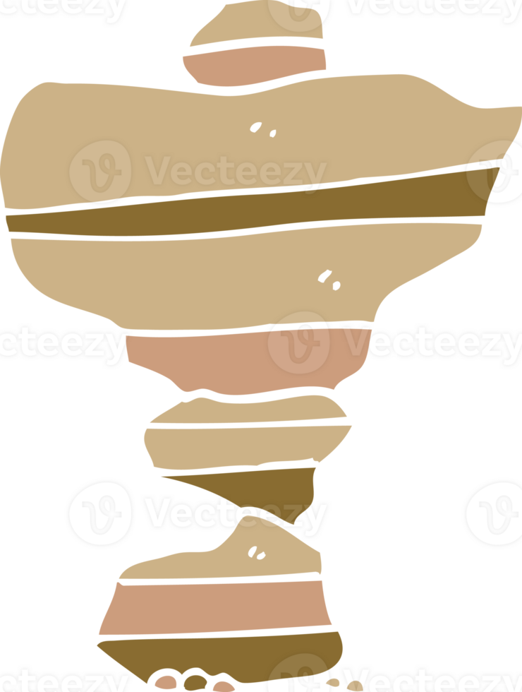 cartoon doodle of stacked stones 45006226 PNG