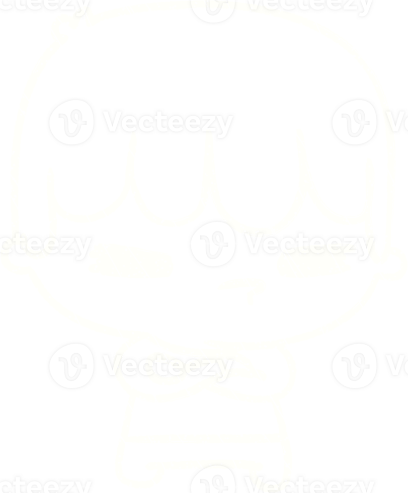 Grumpy Boy Chalk Drawing png