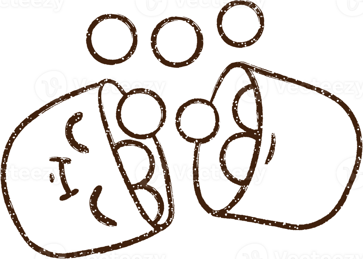 Medical Tablet Charcoal Drawing png