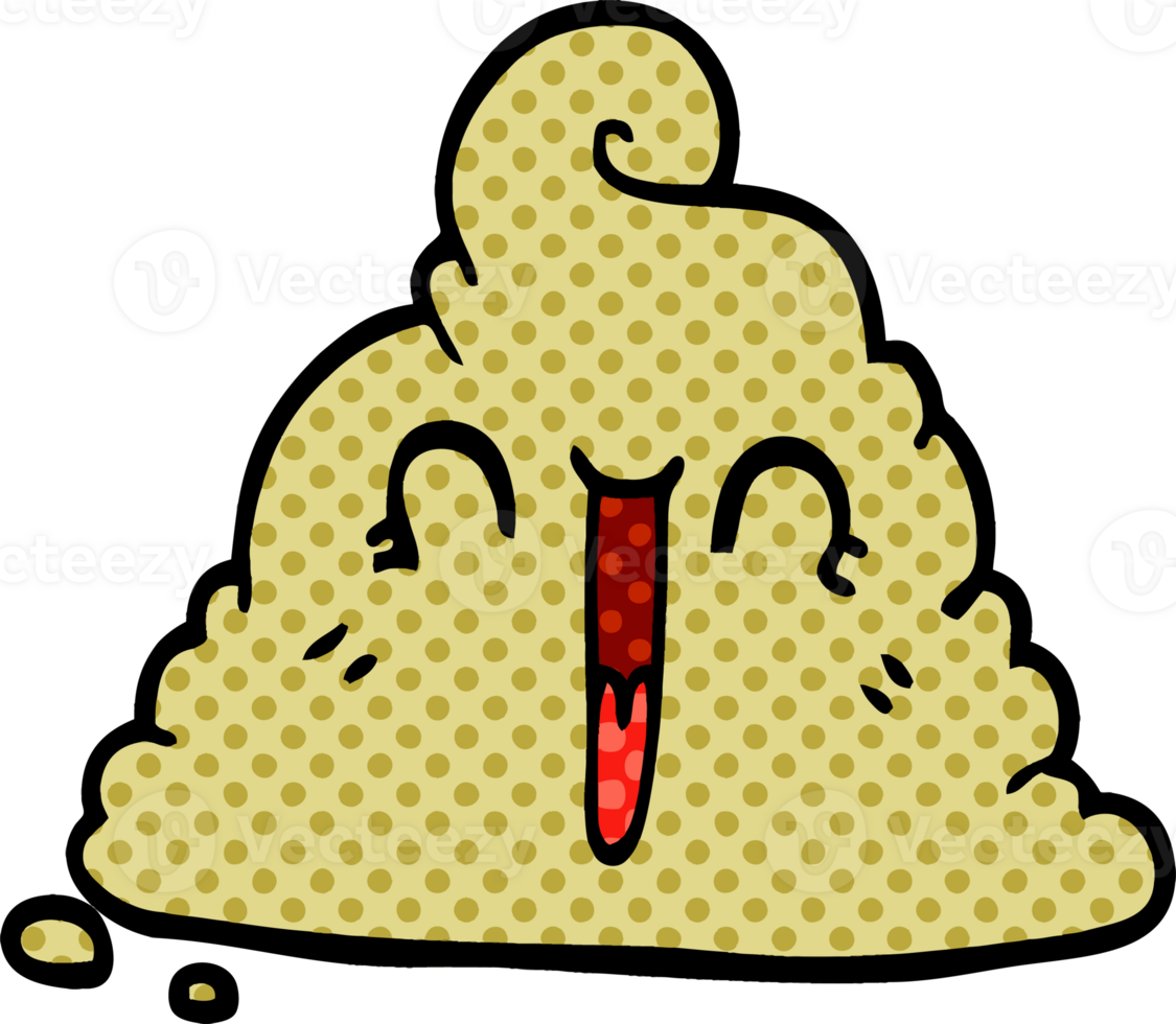 cartoon doodle poop png
