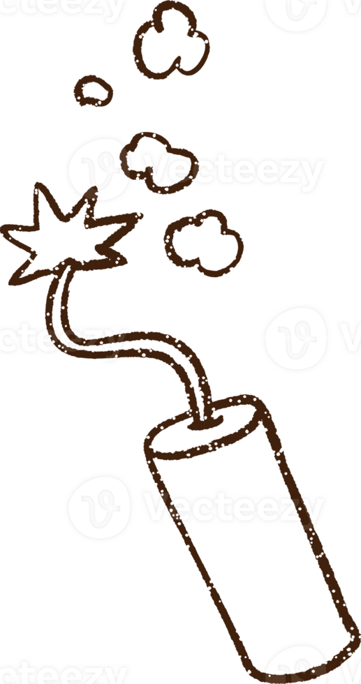 Dynamite Charcoal Drawing png