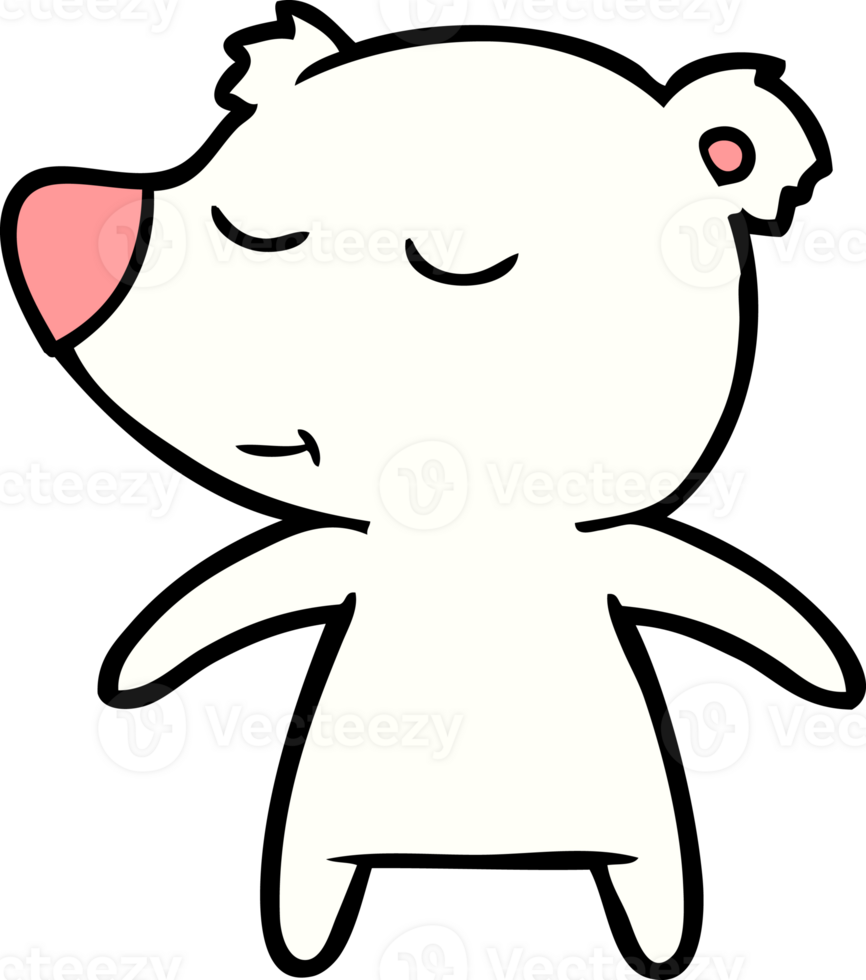 polar bear cartoon png