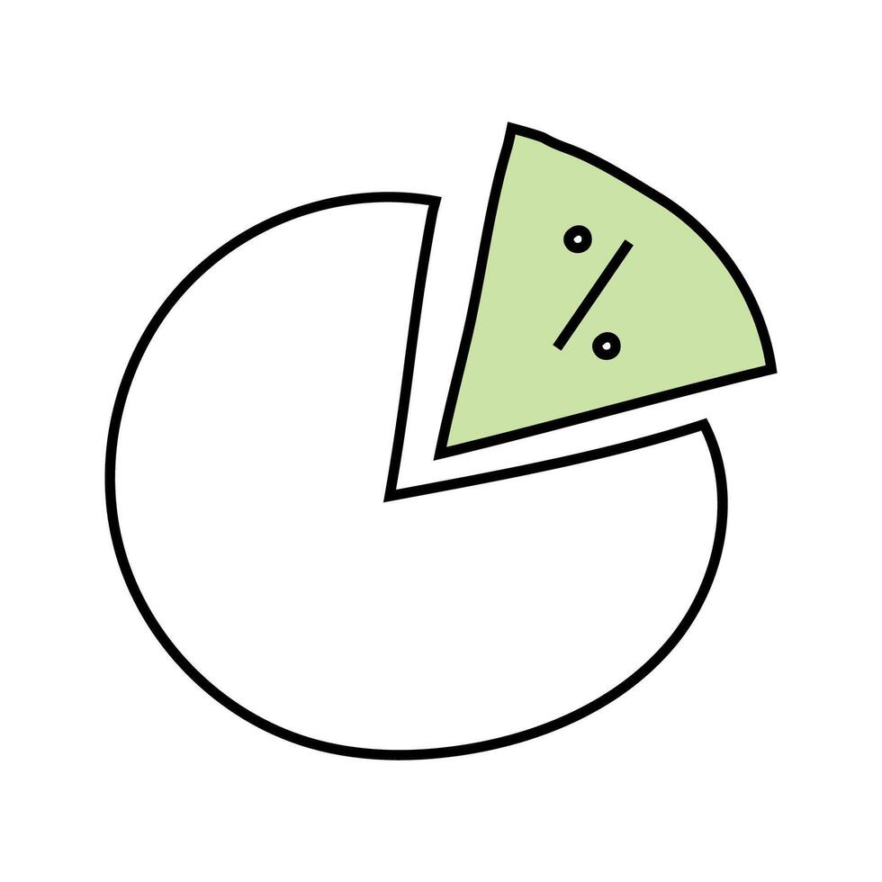 grafico, analítica garabatear . aislado en blanco antecedentes vector