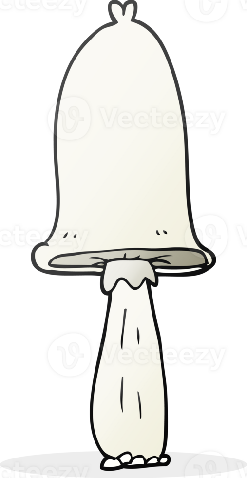 hand drawn cartoon mushroom png