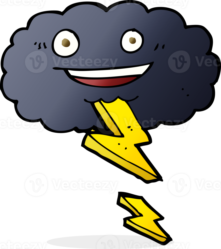 cartoon storm cloud png