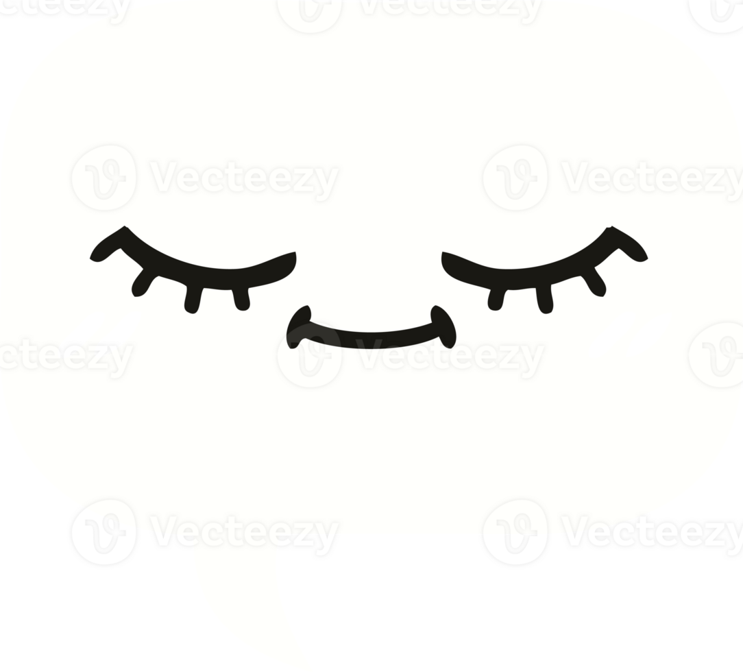 flat color retro cartoon of a speech bubble png