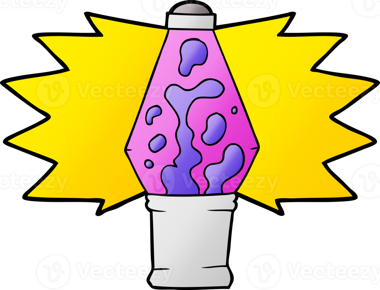 cartoon lava lamp png
