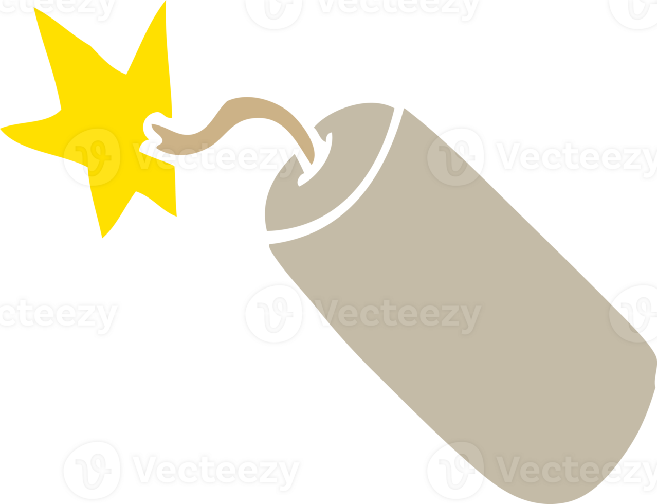 cartoon doodle dynamite png
