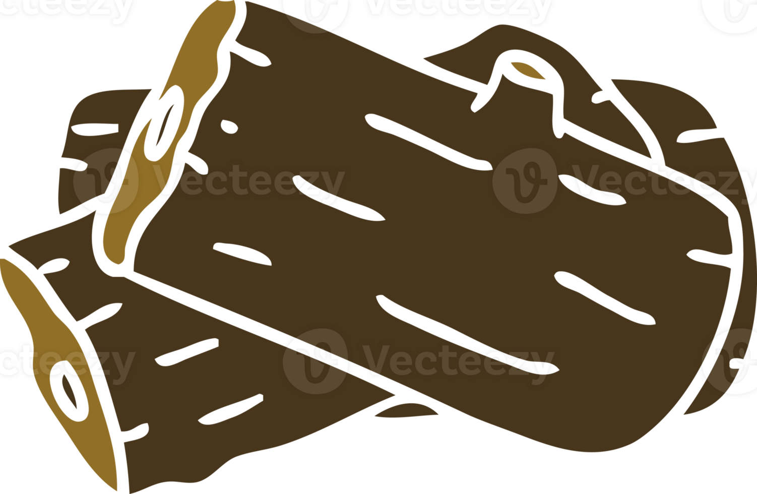 hand drawn quirky cartoon log png