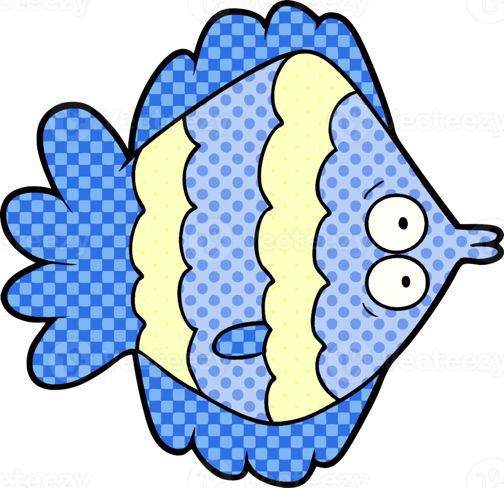 cartoon flat fish png