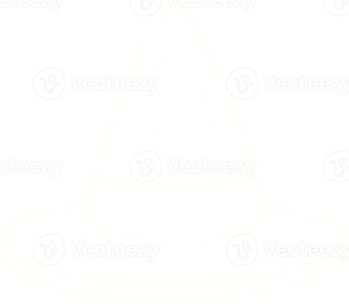 Pointy Hat Chalk Drawing png