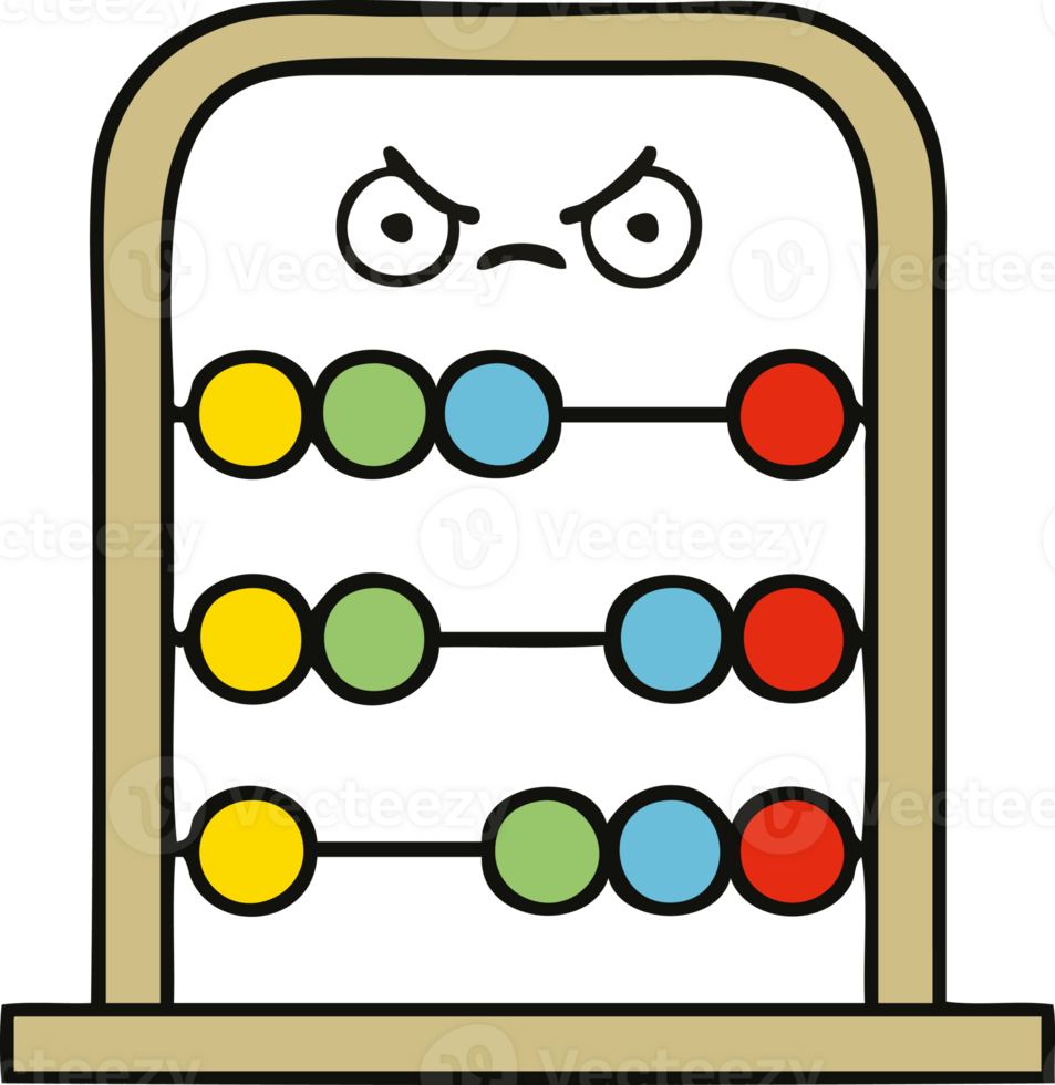 cute cartoon of a abacus png