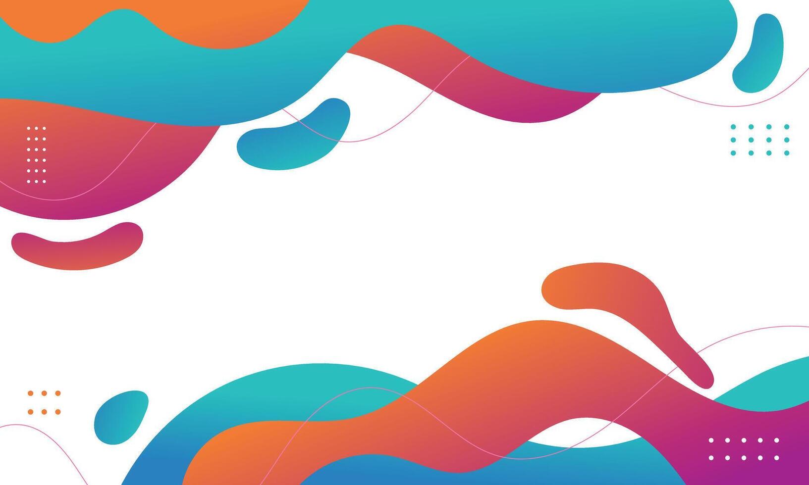 Abstract fluid background gradient moving flowing wavy vector