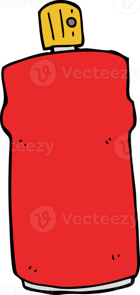 cartoon spray can png
