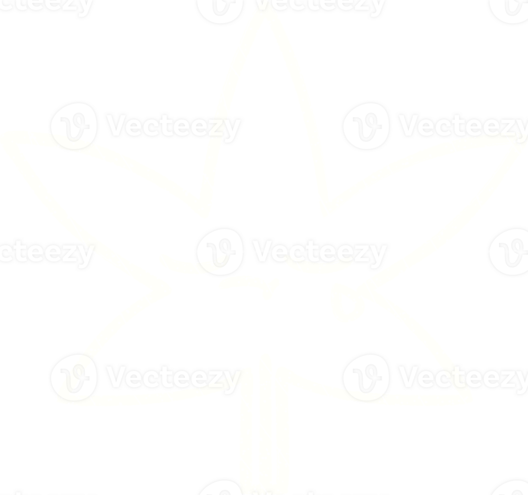 Cannabis Leaf Chalk Drawing png