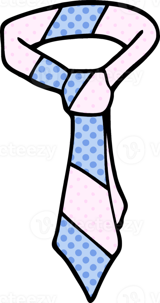 cartoon doodle of a tie png