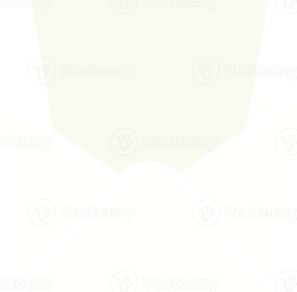 hand drawn quirky cartoon letter and envelope png