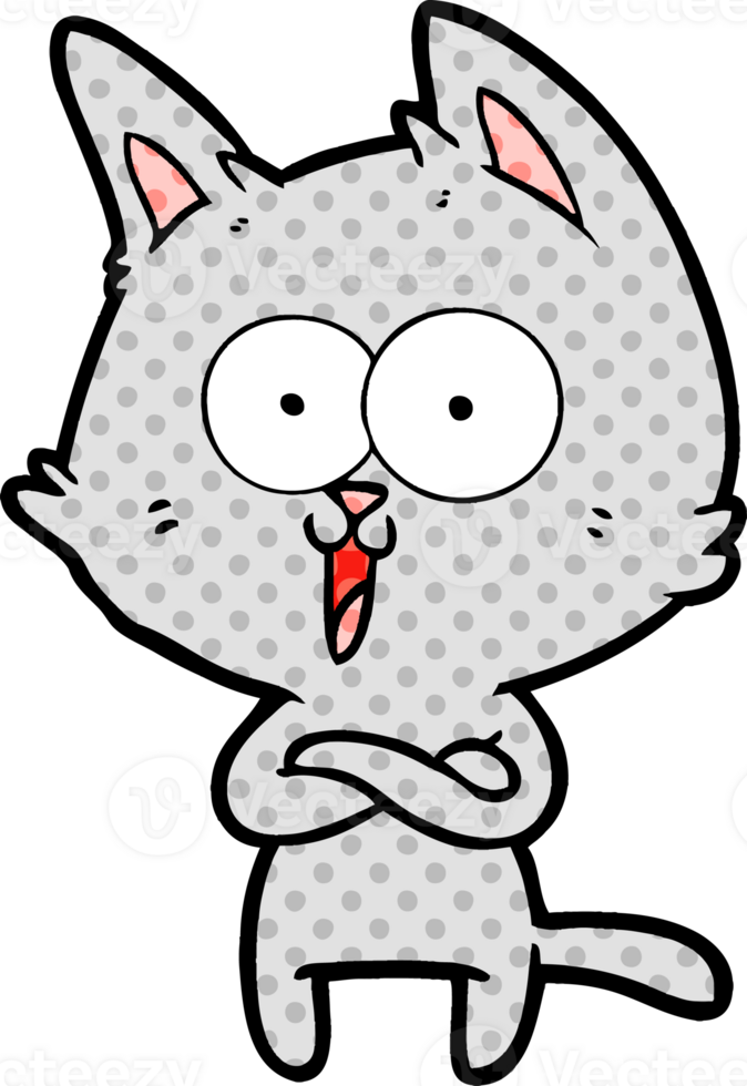 funny cartoon cat png
