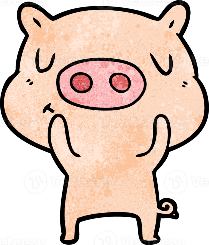 cartoon content pig png