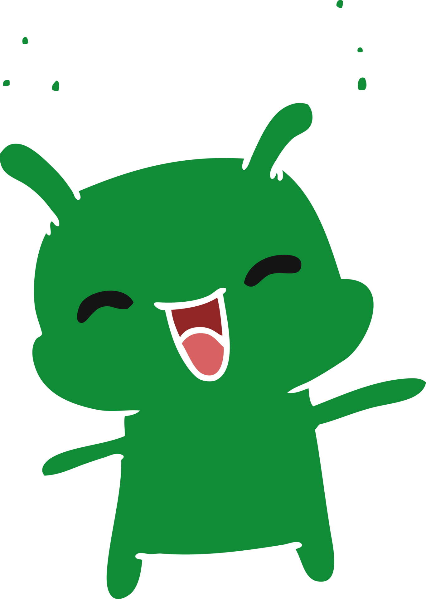 Dibujos Animados Ilustración Kawaii Linda Contento Extraterrestre 45024269 Png 8670