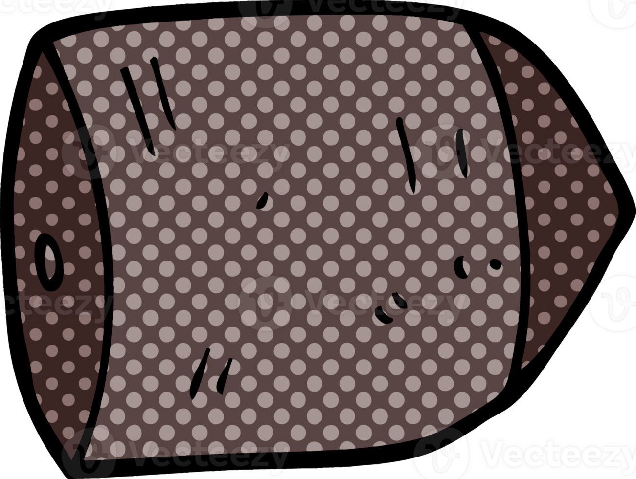 cartoon doodle big bullet png