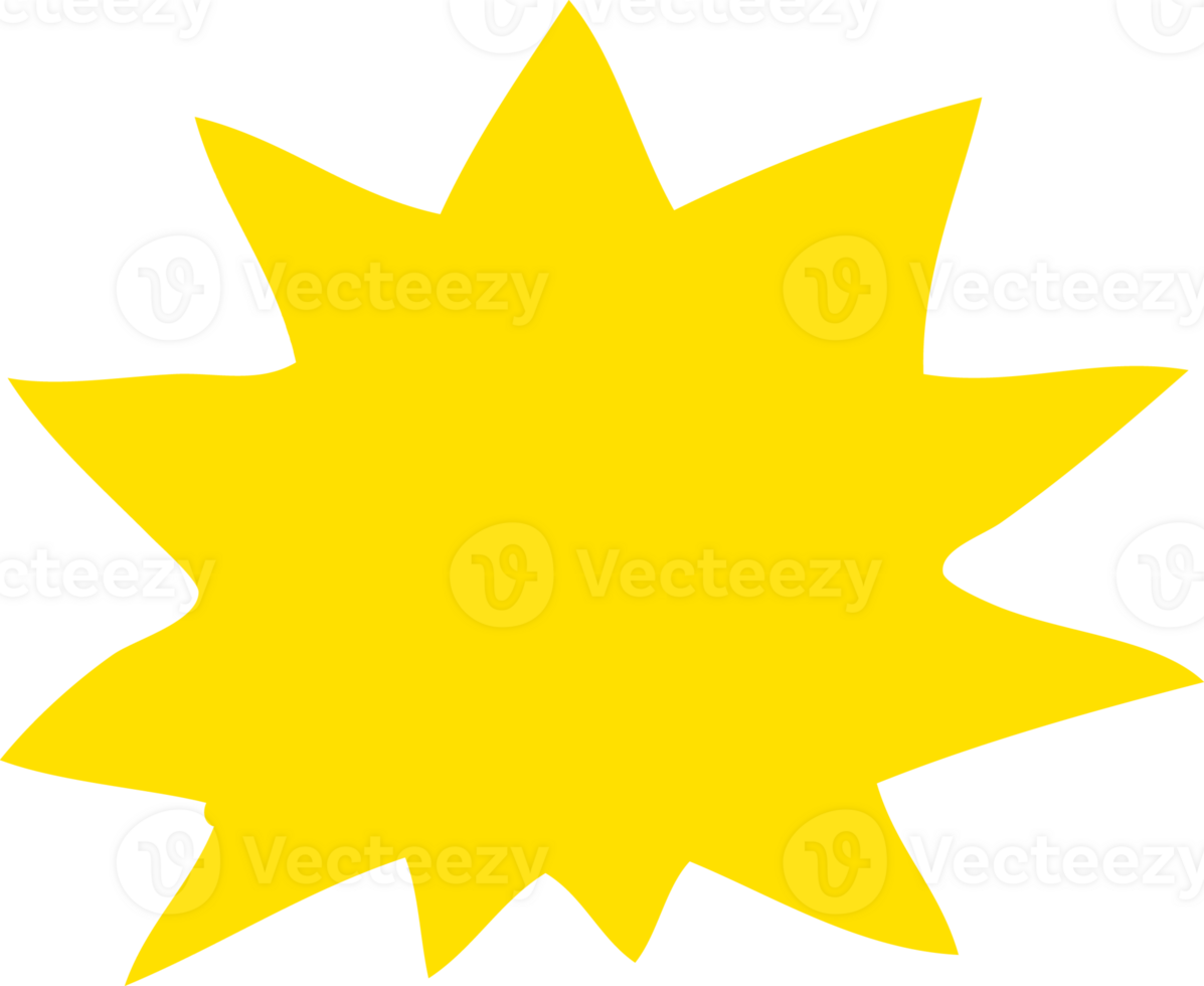 flat color style cartoon explosion png