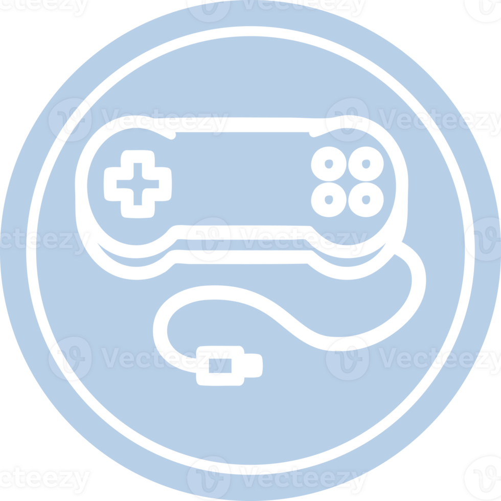 console game controller circular icon symbol png