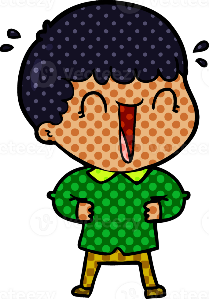 laughing cartoon man png