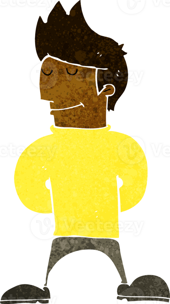 cartoon happy man png