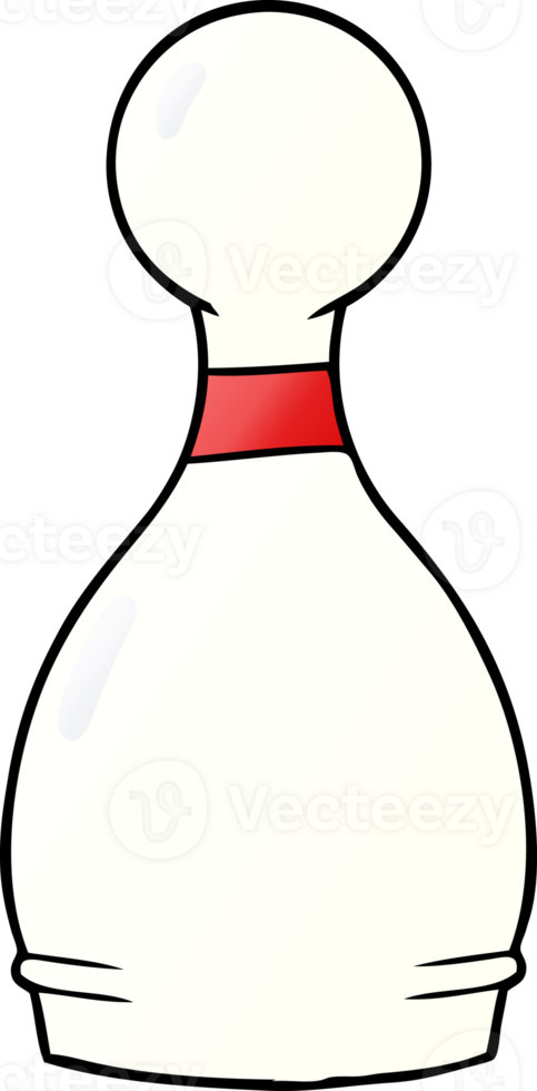cartoon bowling pin png