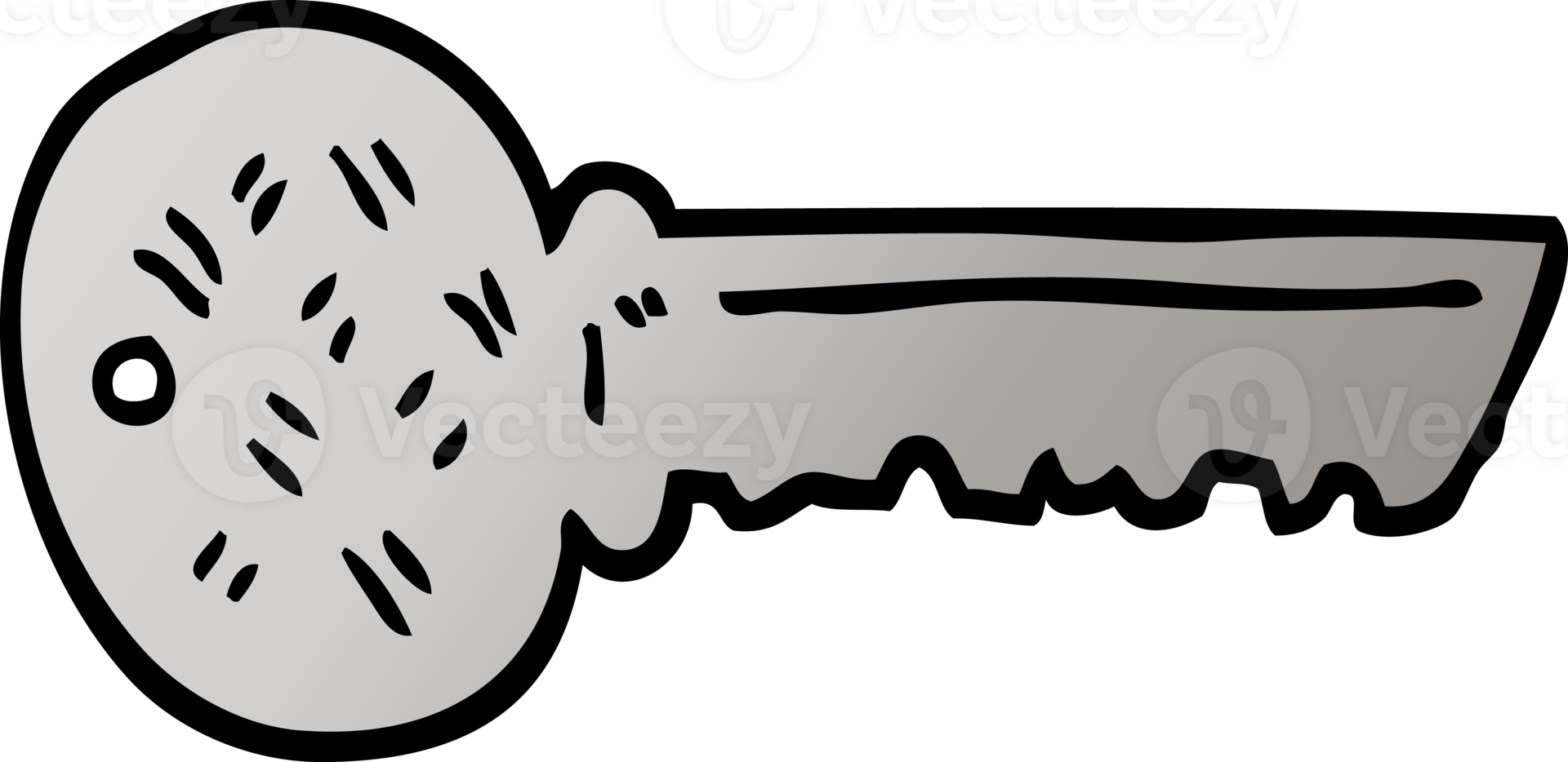 gradient illustration cartoon key png