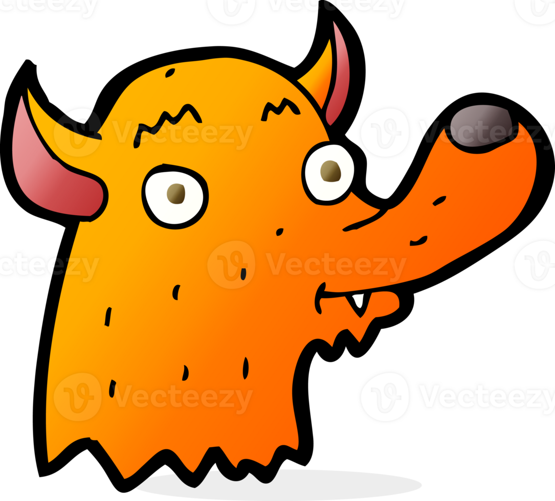 cartoon happy fox png