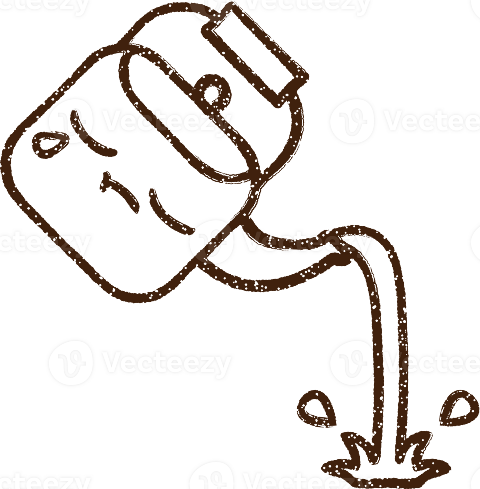 Kettle Charcoal Drawing png