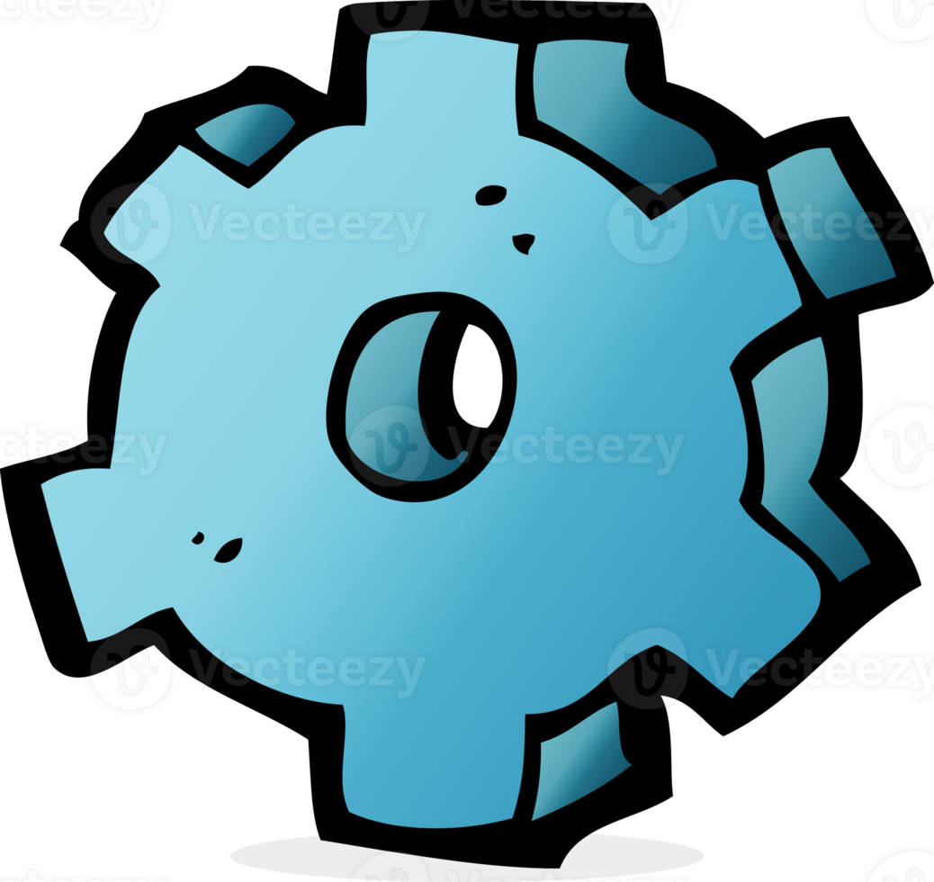 cartoon cog symbol png