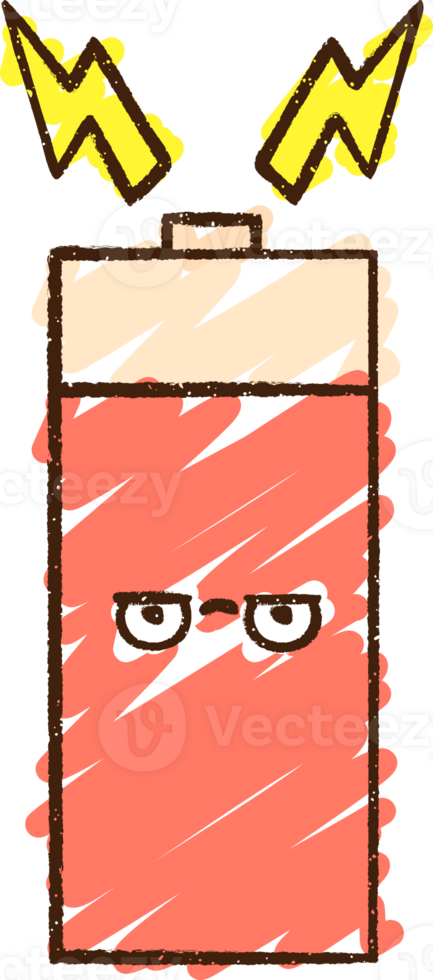 Battery Chalk Drawing png