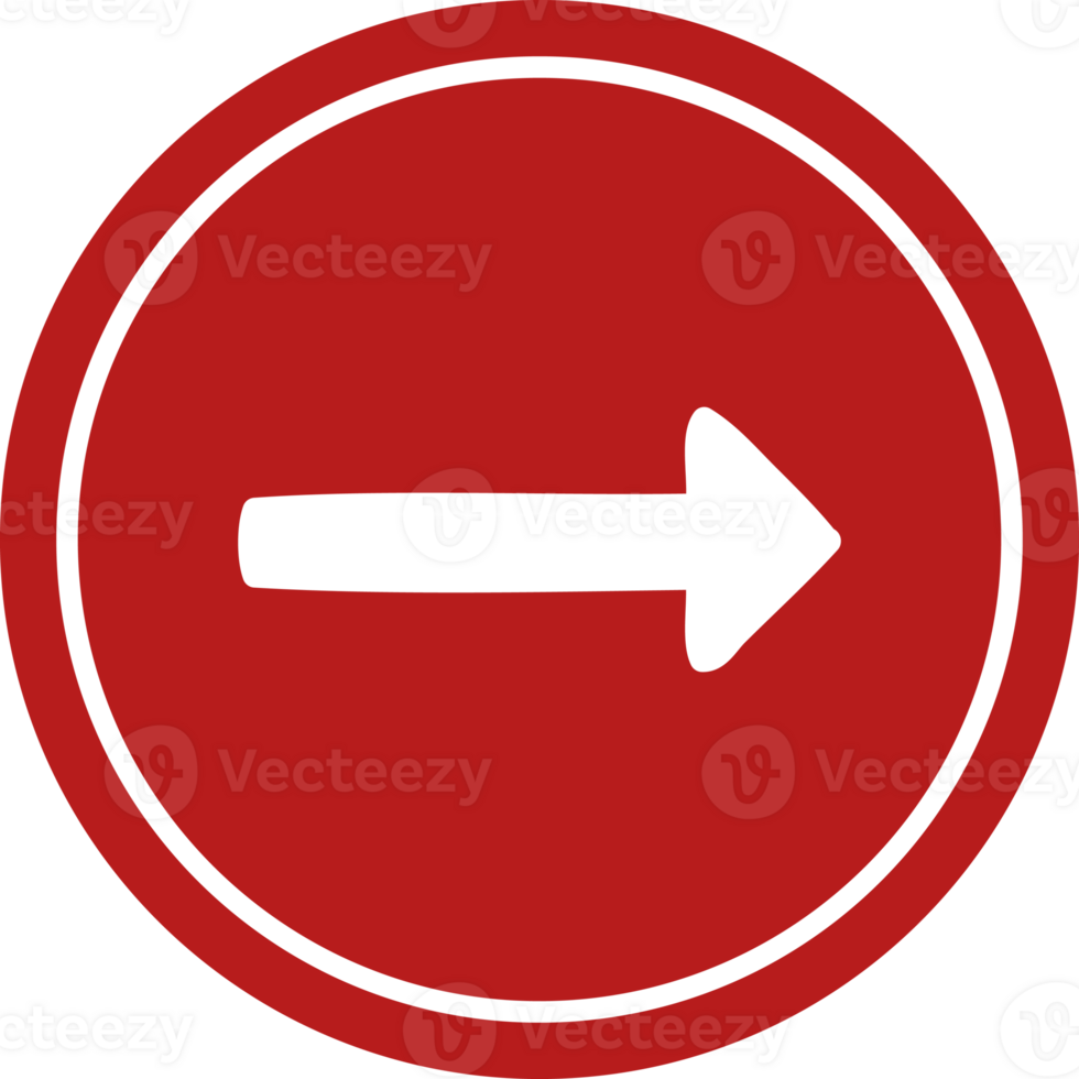 pointing arrow circular icon symbol png