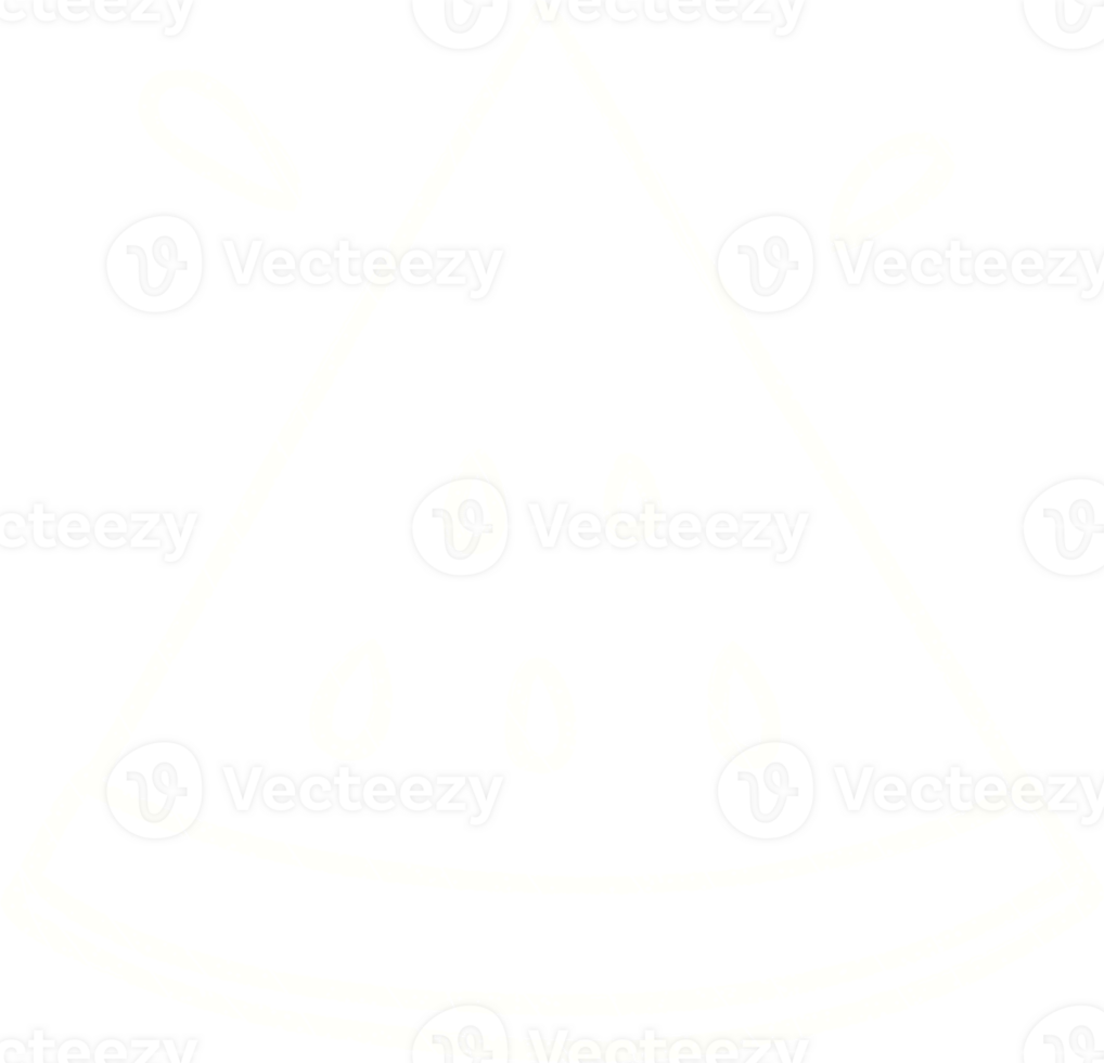 Watermelon Slice Chalk Drawing png