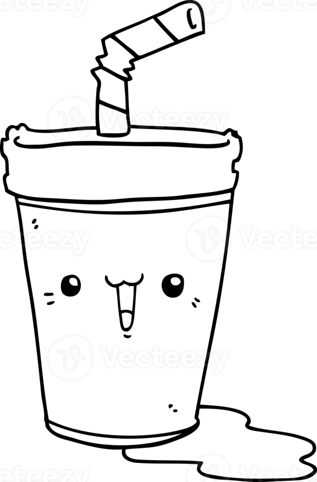 cute cartoon soda png