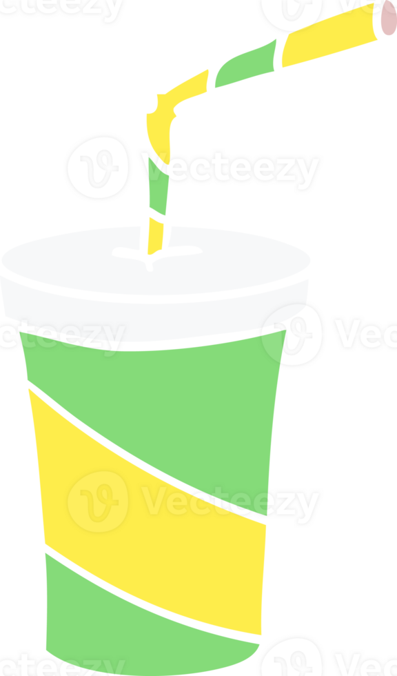 hand drawn cartoon doodle of fastfood drink png